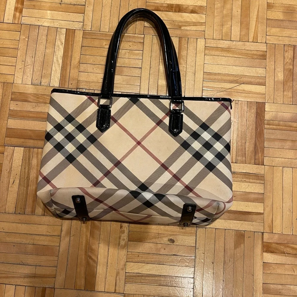 BURBERRY Vintage Nova Check Bag - Picture 2 of 9